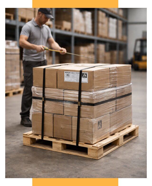 Упаковка и паллетирование грузов от 3614 р. | СетСервис-Кзт