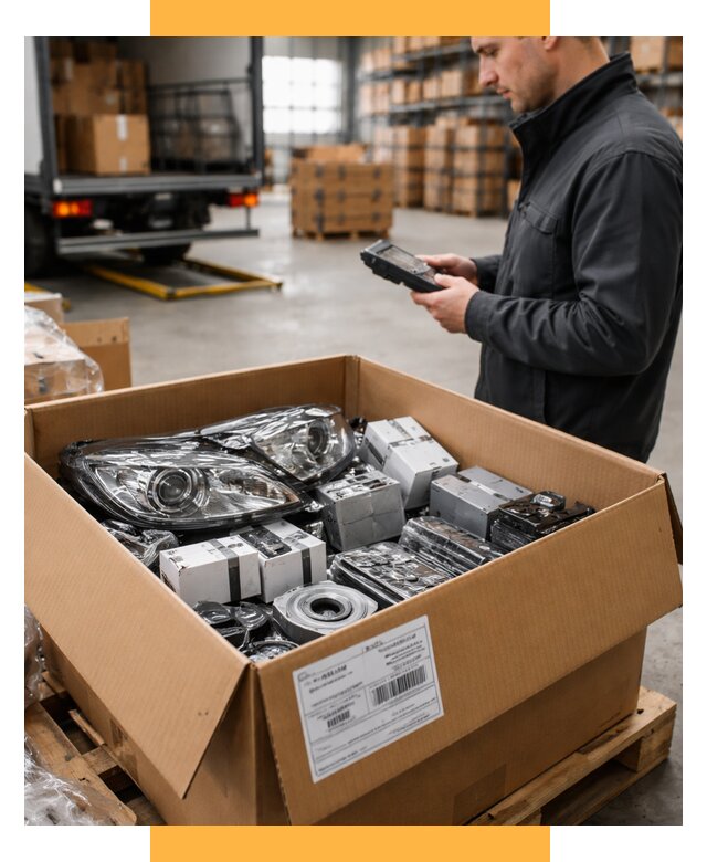 Доставка автозапчастей из Европы под ключ от 12908 р. | СетСервис-Кзт