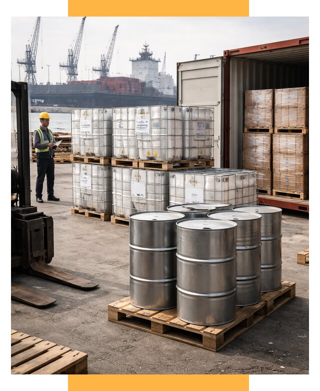 Доставка химического сырья из Индии от 258150 р. | СетСервис-Кзт