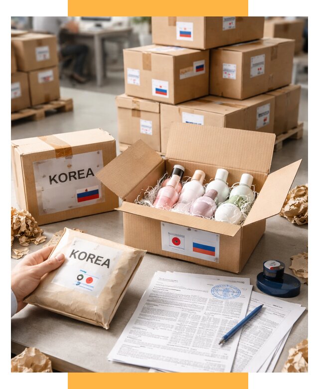 Доставка косметики из Кореи от 8777 р. под ключ | СетСервис-Кзт