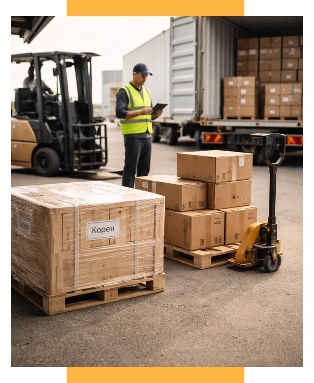 Доставка грузов в Корею из России от 36141 р. | СетСервис-Кзт