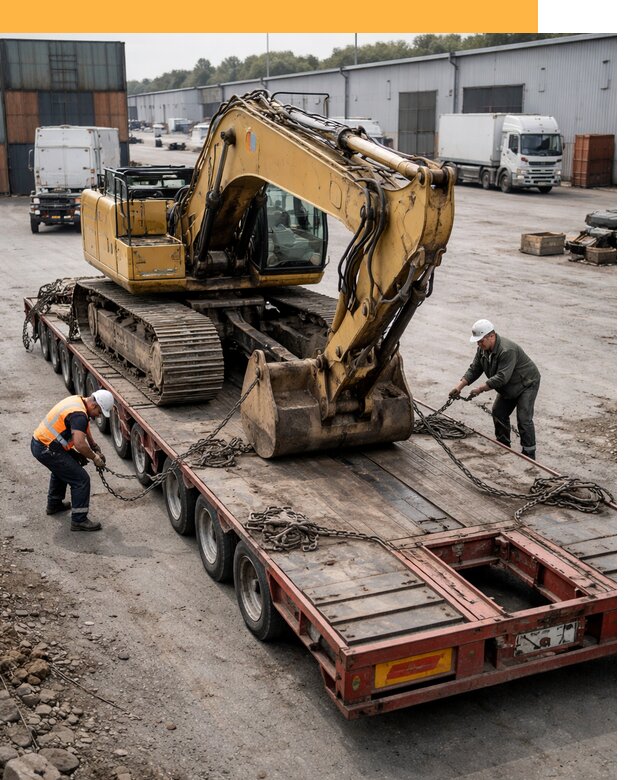 Перевозка спецтехники по России и миру от 46467 руб