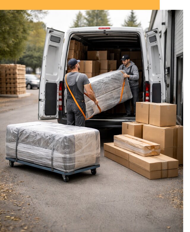 Перевозка мебели по России и за рубеж с таможней от 7745