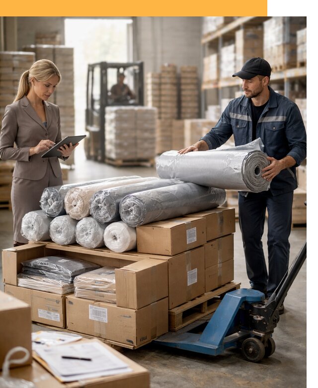 Перевозка текстиля по миру от 15489 руб. с таможней и страхованием