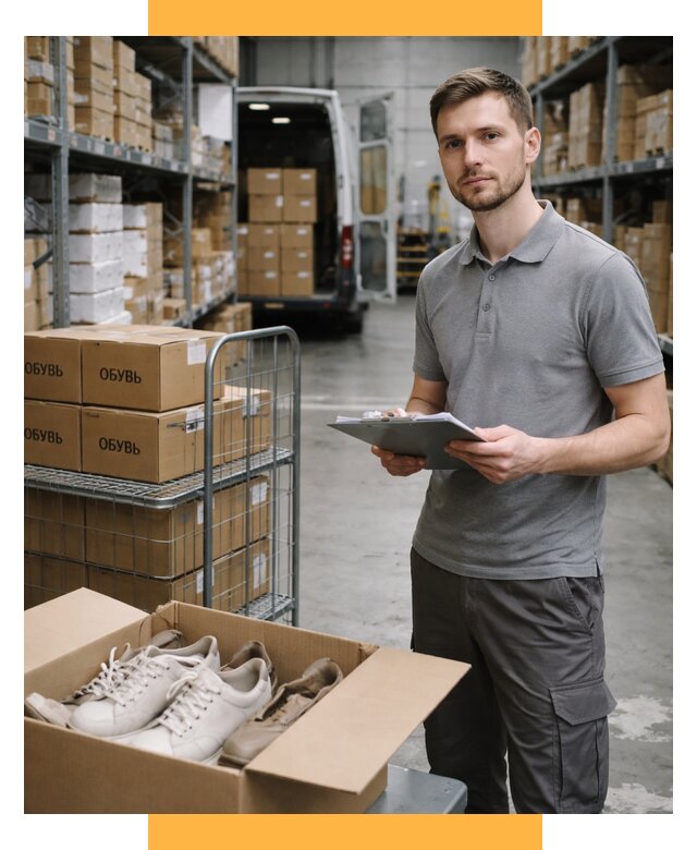 Доставка обуви из Китая и Турции от 4647 р. СетСервис-Кзт