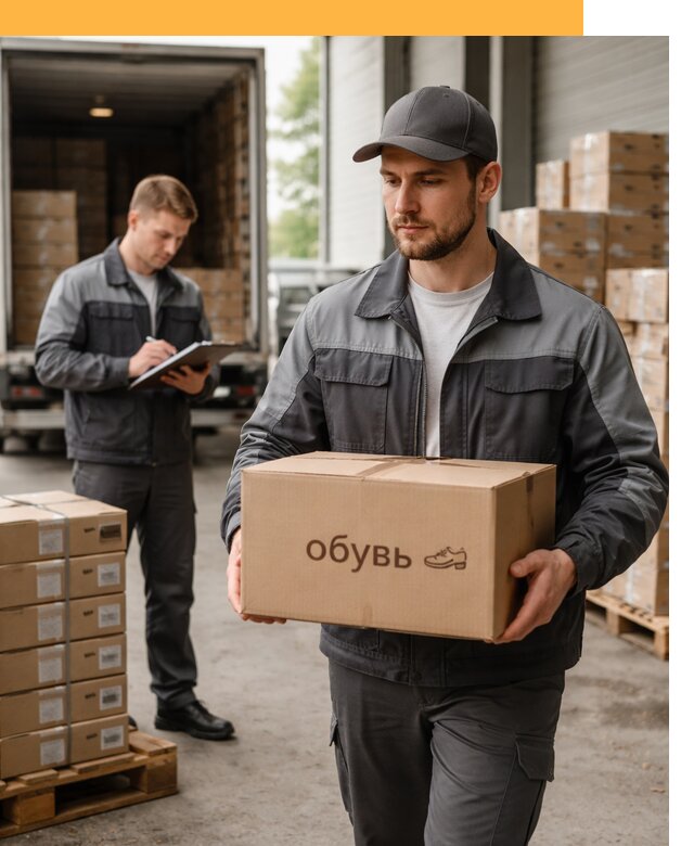 Международная перевозка обуви с таможенным оформлением от 4647