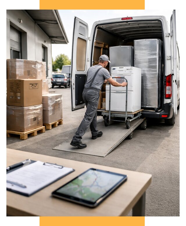 Перевозка бытовой техники от 6712 р. - логистика СетСервис-Кзт