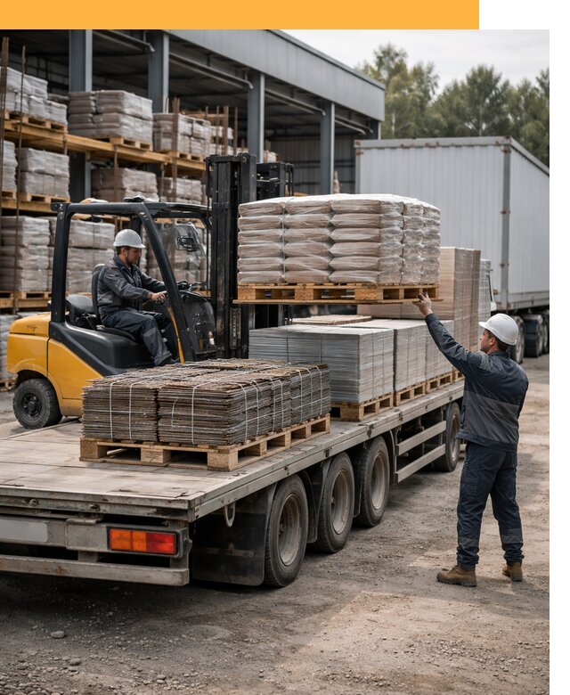 Перевозка строительных материалов по миру от 5679 руб