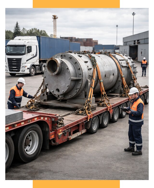 Перевозка тяжеловесных грузов под ключ от 154890 р. | СетСервис-Кзт