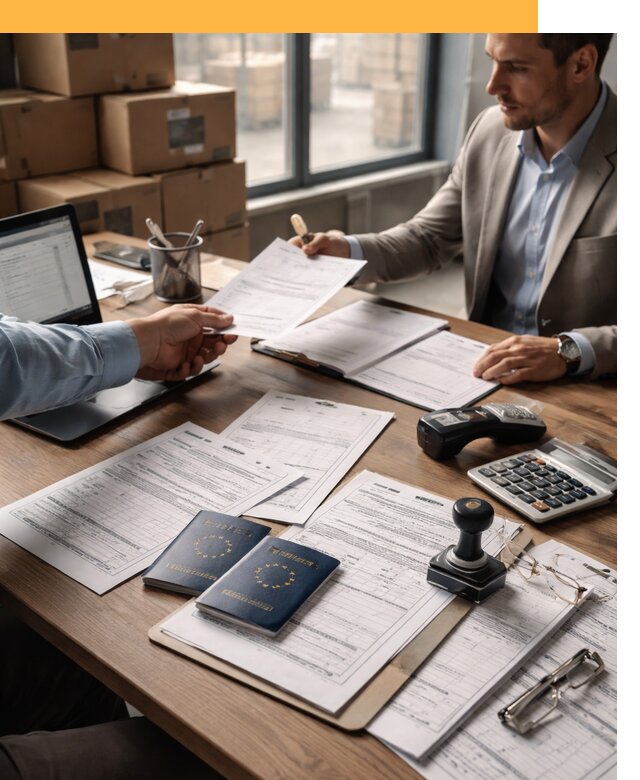 Таможенное оформление грузов из Европы от 8777 руб