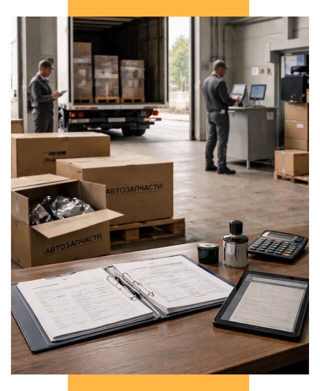 Таможенное оформление автозапчастей под ключ от 8777 р., СетСервис-Кзт