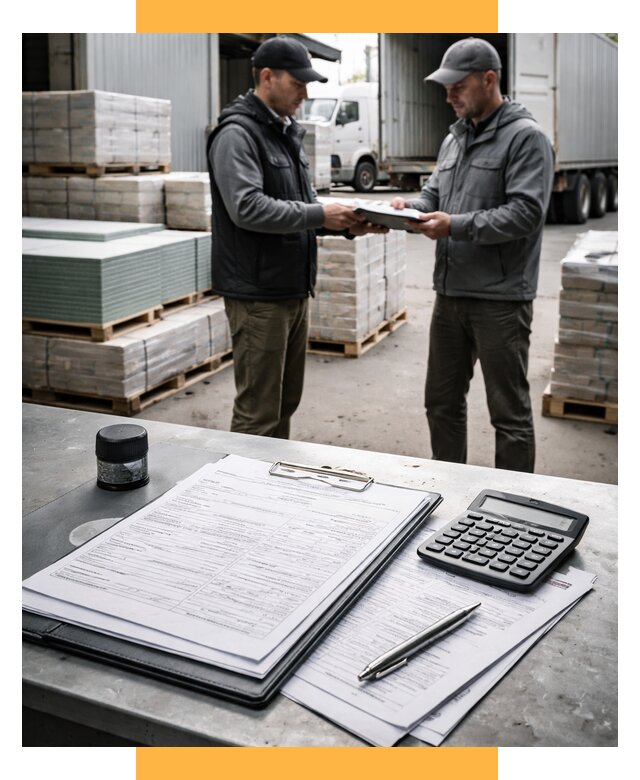 Таможенное оформление стройматериалов от 8777 р. | СетСервис-Кзт