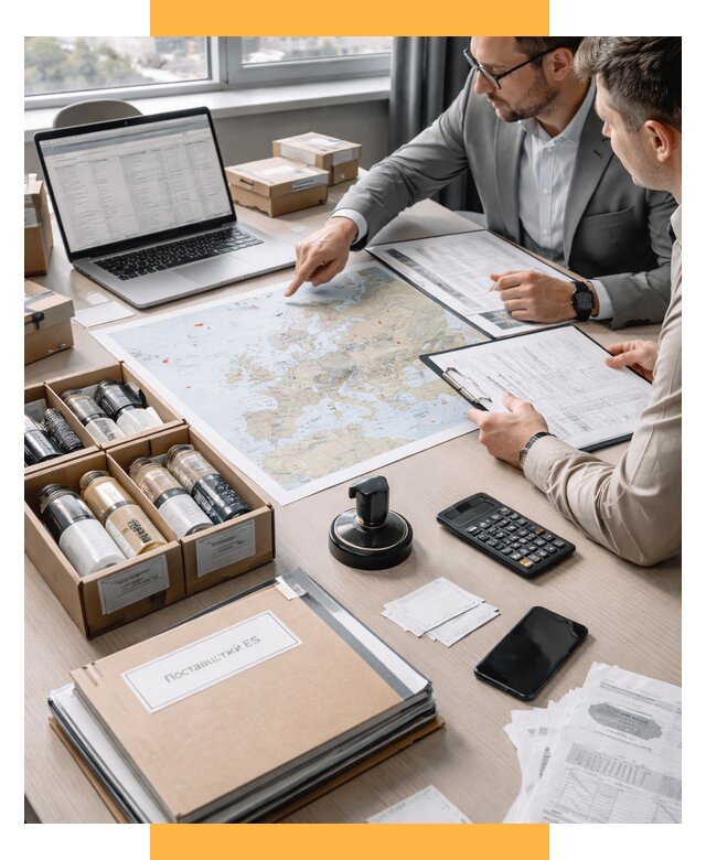 Поиск европейского поставщика от 15489 р., СетСервис-Кзт