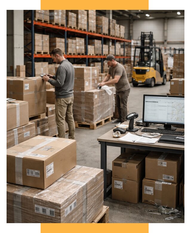 Склад консолидации в Европе от 6712 р., услуги СетСервис-Кзт